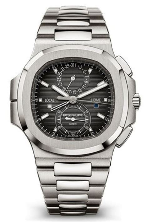 patek philippe nautilus travel time chronograph 5990 1a-001|Patek Philippe Nautilus Travel Time Chronograph 5990/1A.